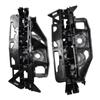 Left/Right Front Bumper Bracket Support for Peugeot 408 308 CC SW 2008 2009 2010 2011 2012 2013 7119LR 7120PW