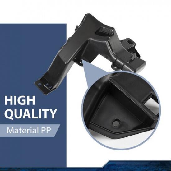 1pc Left Side Rear Bumper Bracket Black For Jeep Compass 2017- Ram 1500