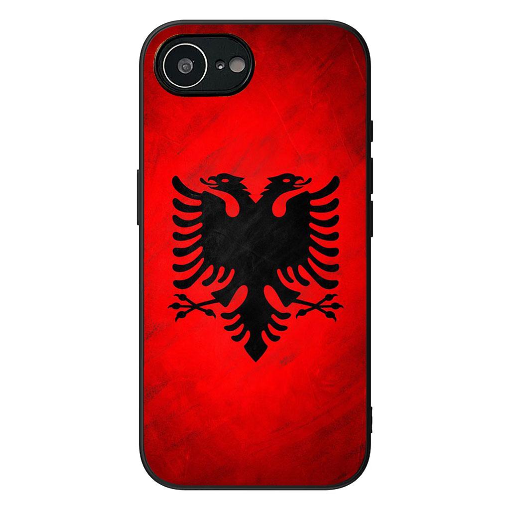 Phone Cover Wallpaper Albania Albanians Flag for Xiaomi Redmi Note 13 A3 A4 14 Pro Plus 9T 14C 13C 9C NFC + Pro+ 5G 4G Soft Case