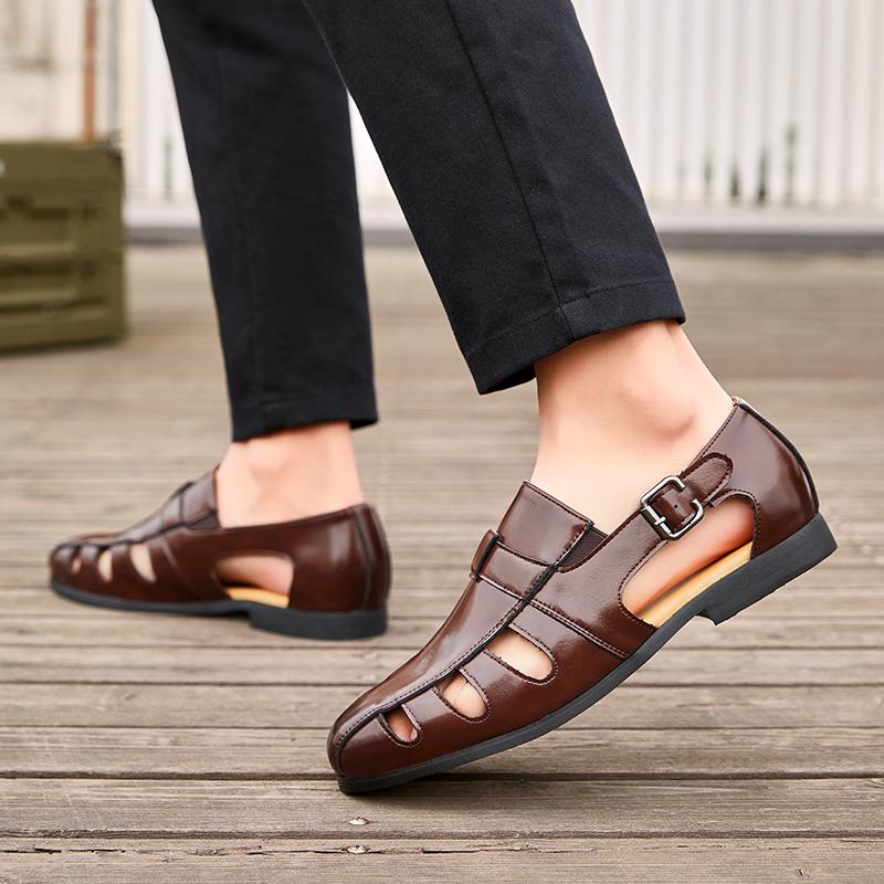 Fashion Business Summer Men's Sandals European and American luxury designer styles Leisure Party Daily Office Elegant shoes Plus Size