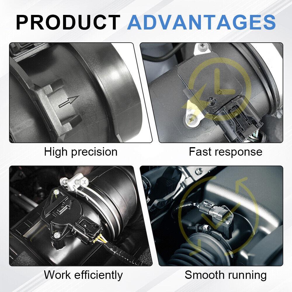 Mass Air Flow Sensor Meter MAF For BMW 325 323 525 E46 3 Series 5WK9605 1432356