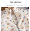 Autumn/Winter Plush Thickened Korean Style Kids Homewear Set - Warm Boys & Girls Clothing