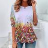 Summer Women's 3D Printed Long-sleeve T-shirt Is Fashionable, Versatile, Breathable, Trendy, and Casual