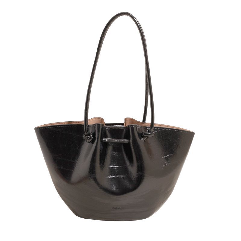 Fashion Portable Large-capacity Tote Bag Women's New Versatile Solid Color Shoulder Bag