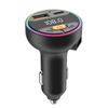 Fast Charging Bluetooth Car Charger & FM Transmitter with MP3 Player and Hands-Free Function