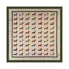 Printed Small Square Scarf Geometric Shape Animal Printed Silk Scarf Satin Hijab  Scarf Accessories