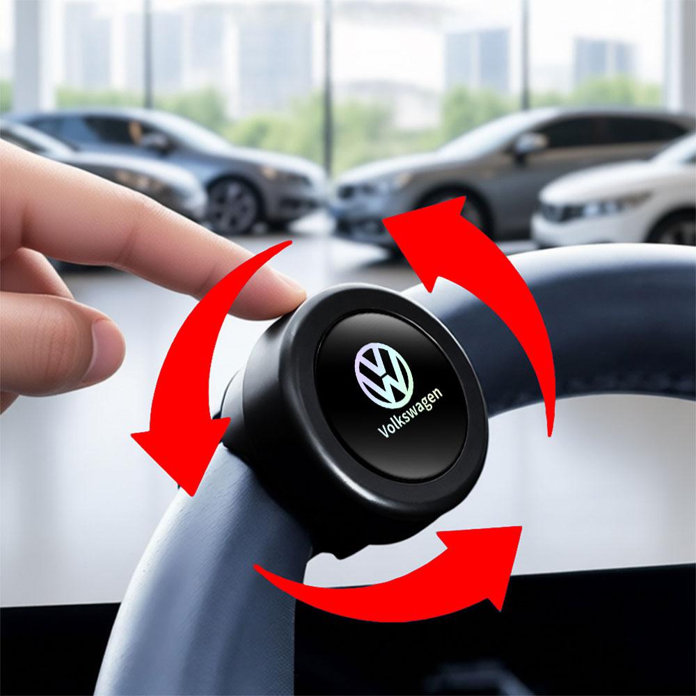 For Volkswagen A1 Car Steering Wheel Ball Turning Spinner Knob Bearing Power Handle Rotating for Volkswagen VW RLINE Golf MTM Polo 4 Motion Passat