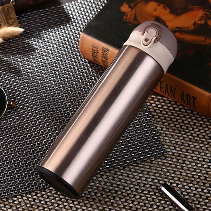 400ml Thermos Bottle Stainless Steel Thermocup Insulated Tumbler Vacuum Flask Garrafa Termica Coffee Mugs Travel Bottle Mug