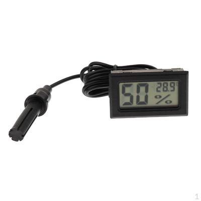 Fuktmätare Rumstemperatur LCD Hygrometer VÄLJ