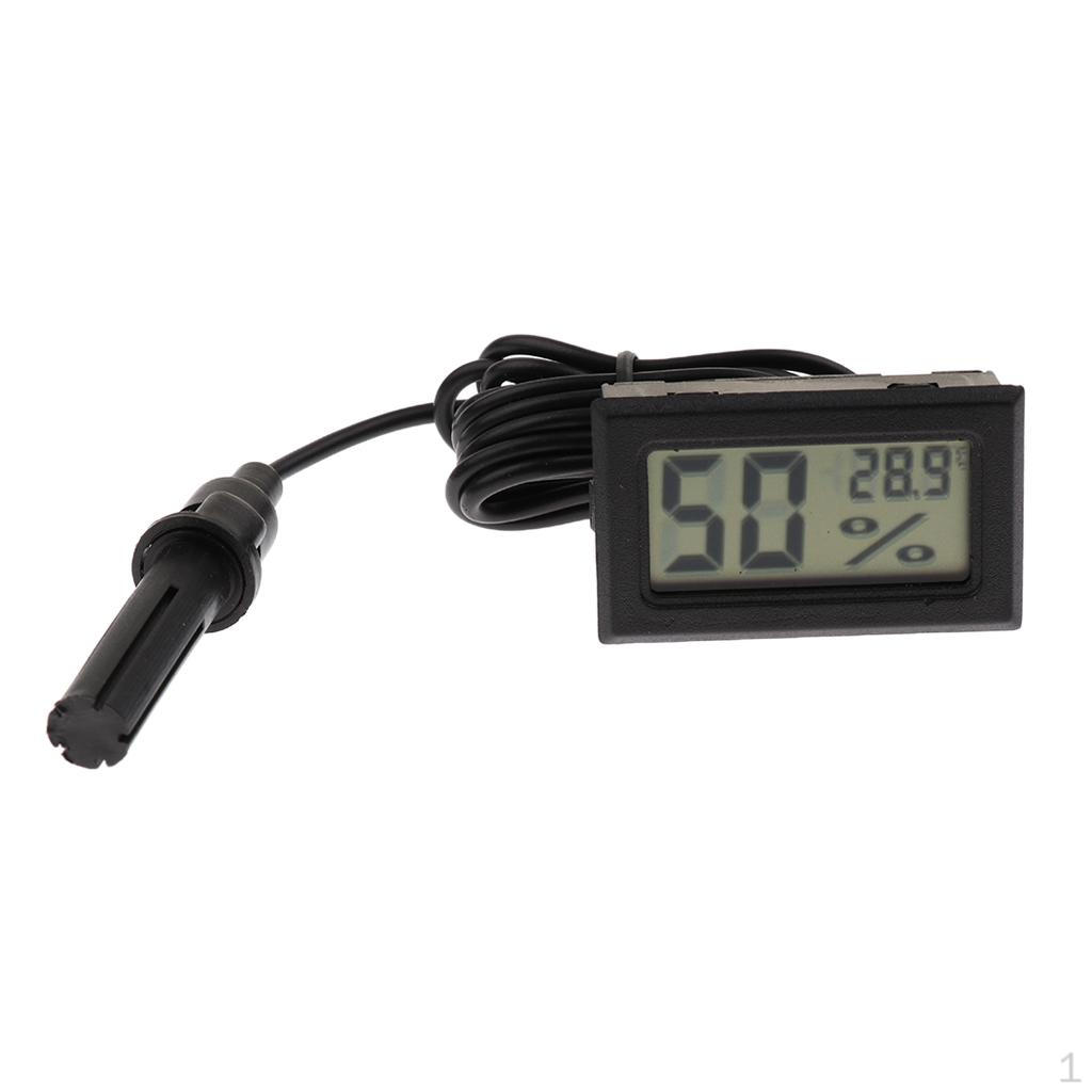 

Humidity Meter Room Temperature LCD Hygrometer PICK чорний