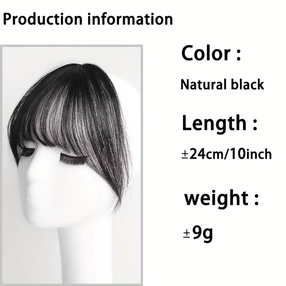 

MISS WIG Синтетическая короткая прямая заколка для волос с челкой и накладными волосами, наращивание воздушной челки, натуральный мягкий изогнутый парик с челкой для женщин 24cm