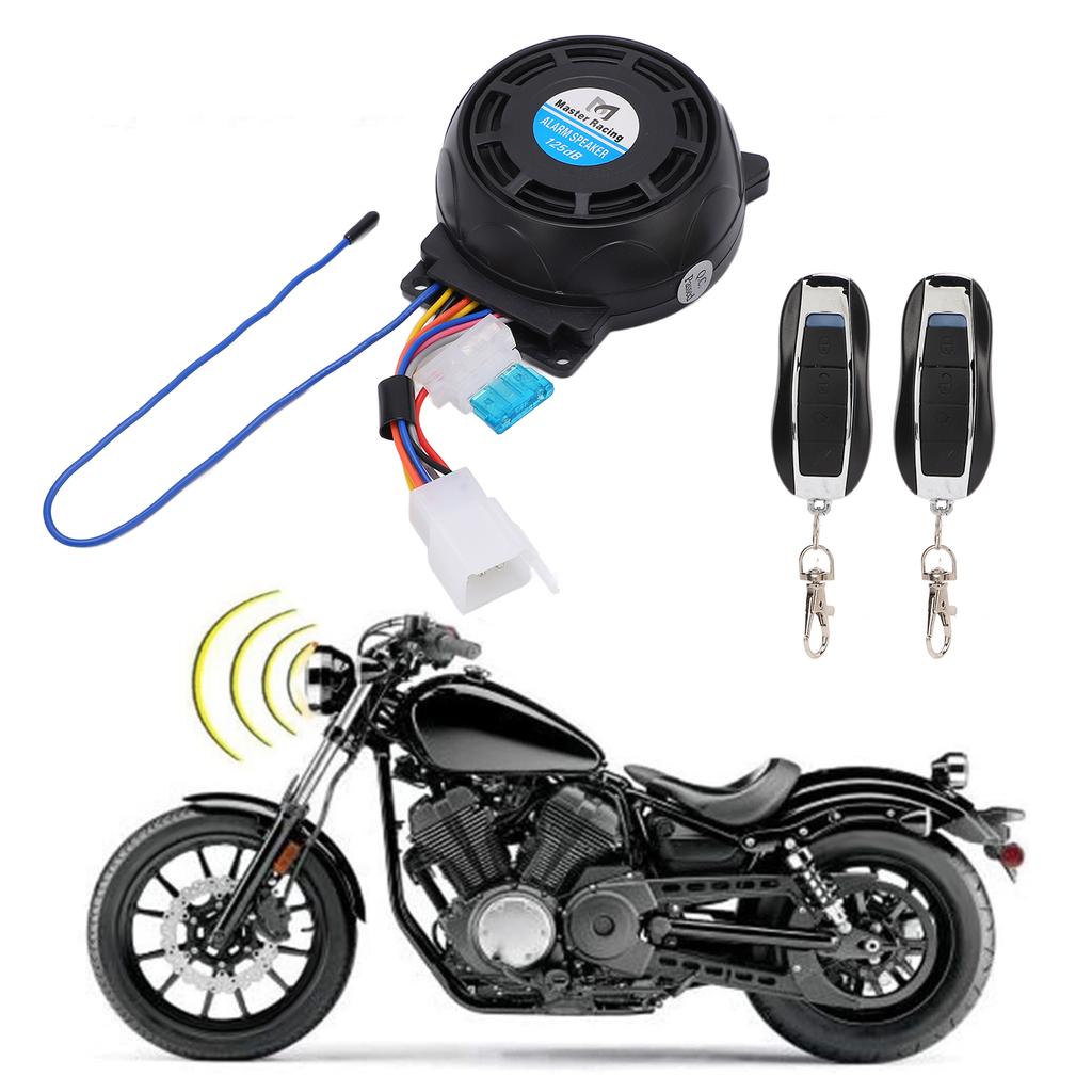Motorcycle Alarm Long Distance Control Use Safety Freely Adjustable Multi PurposeHigh Sensitivity Motorcycle Anti Theft