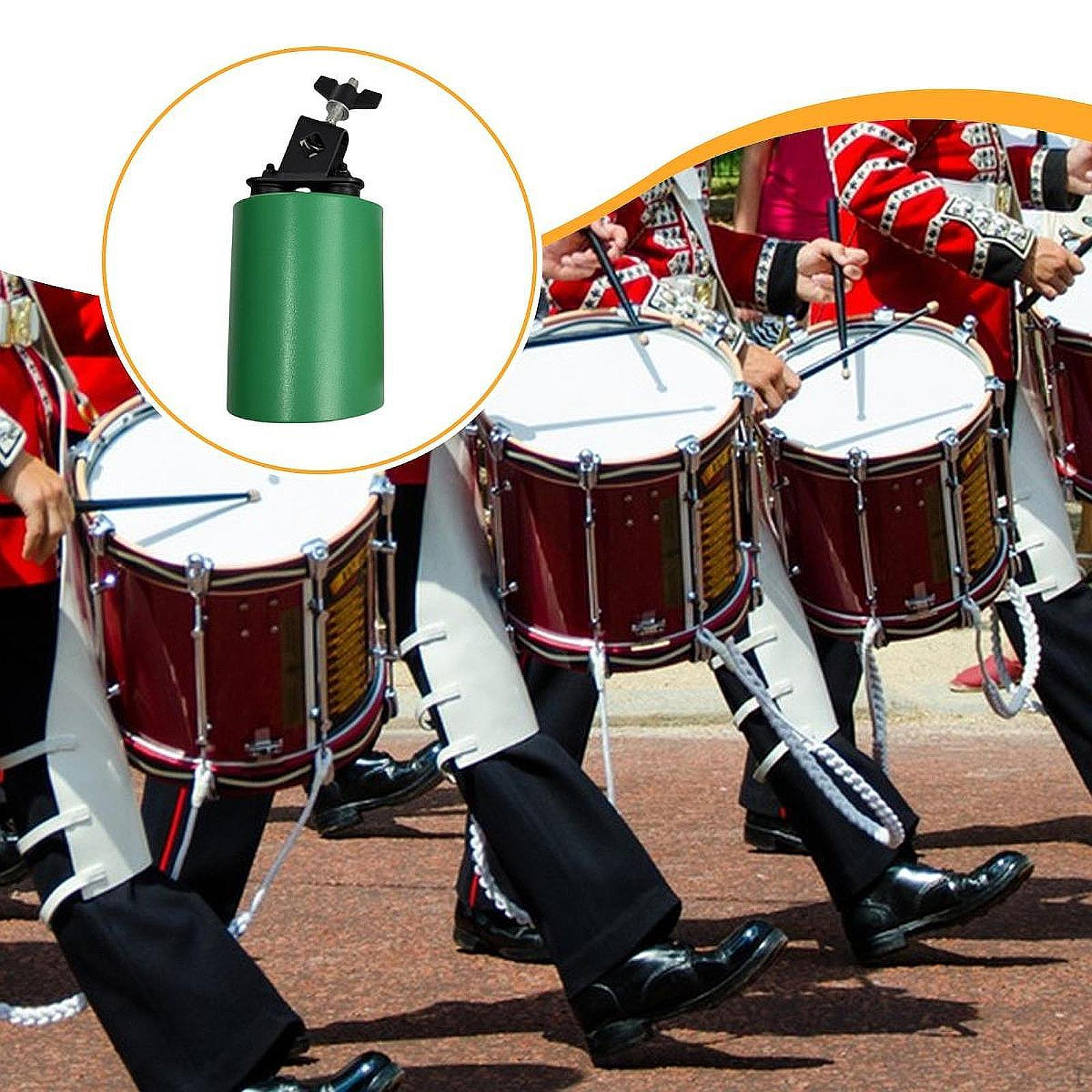 

Hand Percussion Cowbell ,Cow Bell, Professional Accessories Vibrating Sound Metal for Drum Set жовтий