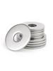 304 Stainless Steel Thickened Flat Washer Set with Enlarged Round Gaskets