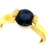 Gold Plated Ring with Sapphire Oxide