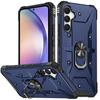 For Samsung Galaxy A54 5G PC+TPU Drop Protective Cover Ring Kickstand Mobile Phone Case