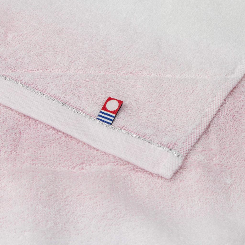 Nishikawa Imabari Towel Gift 1 Bath Towel and 2 Face Made In Gift Pink Set Towels, 100% Cotton, Fluffy, Japan, Package, (TBF5999011P)