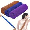 Toalla Exfoliante de Malla de Nylon Larga Red Africana Esponja de Baño Paño de Lavar para Espalda Ducha Cuidado de la Piel Toalla Exfoliante Corporal