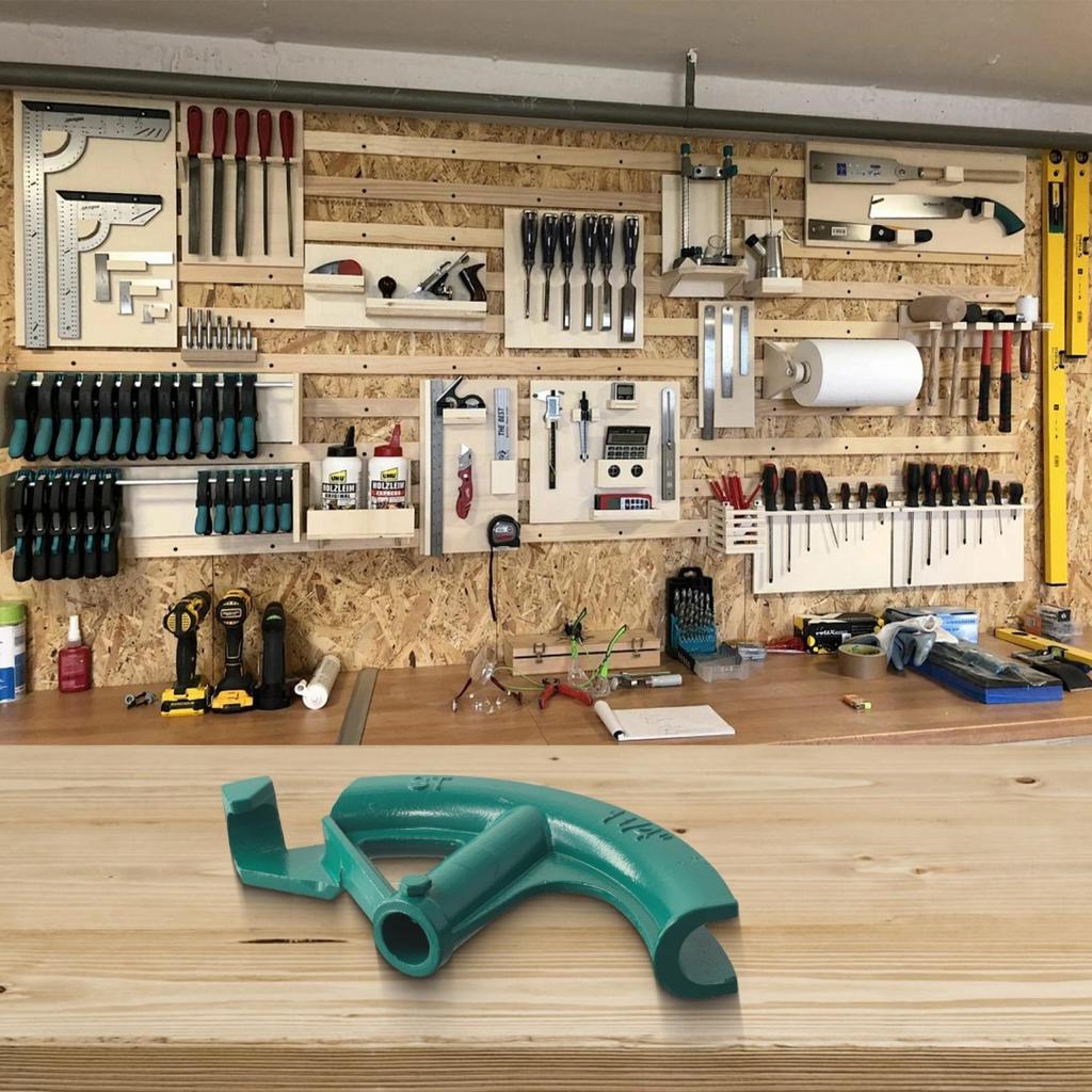 Convenient Manual Pipe Bender Easy To Clean Green Portable