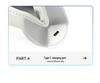 Vibrating Heated Eye Massager with Air Pressure and Hot Compress