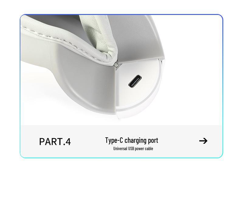 Vibrating Heated Eye Massager with Air Pressure and Hot Compress