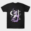 Men Black Print T-shirt Stolas Lo-Fi No-Cut Transfer Paper Print Cotton Tshirt