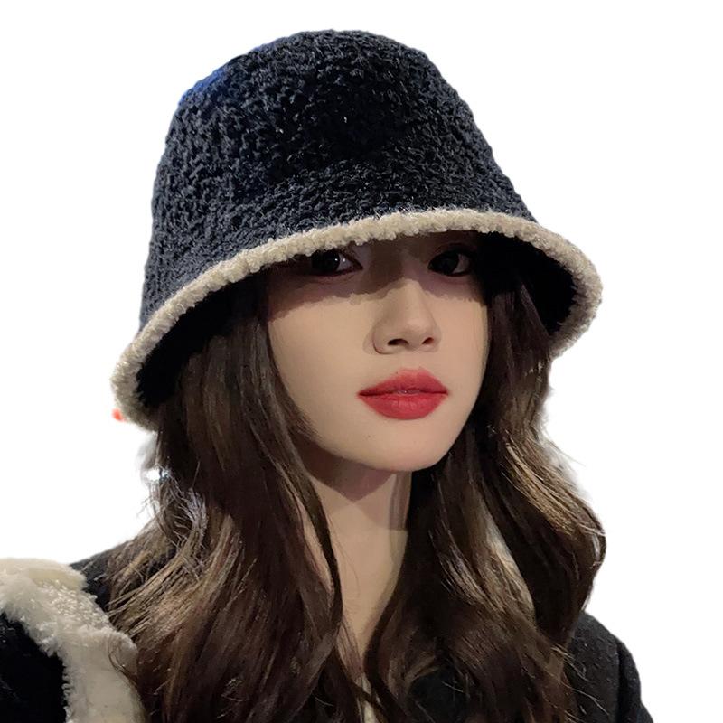 Hat Season Versatile Washbasin Hat Fashion Bucket Hat Bag Head Warm Foreign Accessories