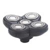 5 Blade Razor Replacement Shaving Heads for Floating Washable Electric 5D Shavers Trimmers Head Shaver Replacement Heads