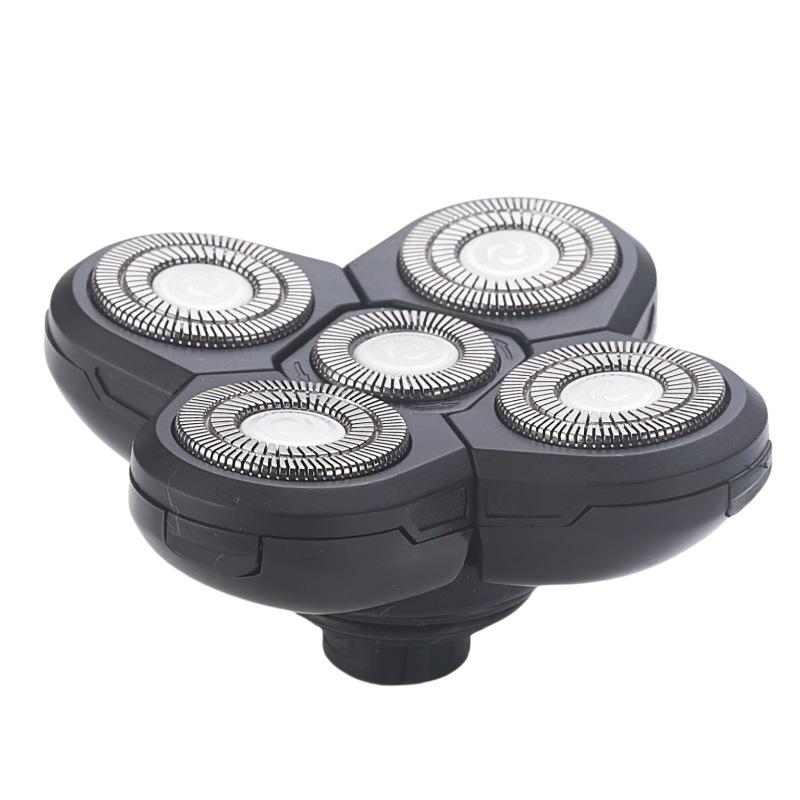 5 Blade Razor Replacement Shaving Heads for Floating Washable Electric 5D Shavers Trimmers Head Shaver Replacement Heads