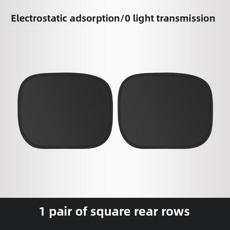 

2/4Pcs Car Side Window Curtain Universal Foldable Auto Sun Shade Cover Front Rear Side Window Shield Private Anti Sun UV 99.9%