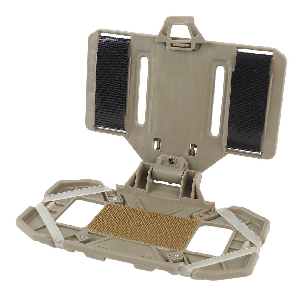 Plate Carrier Vest Accessories Phone Chest Mount Holder for Screen Size 4.7in 6.7in Chest Phone Board Carrier Foldable