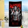 Muslim Warrior Spirit Customized Name Beach Towel Super Soft & Absorbent Suitable for Sports Travel Swimming Yoga Bathroom Beach And Pool
