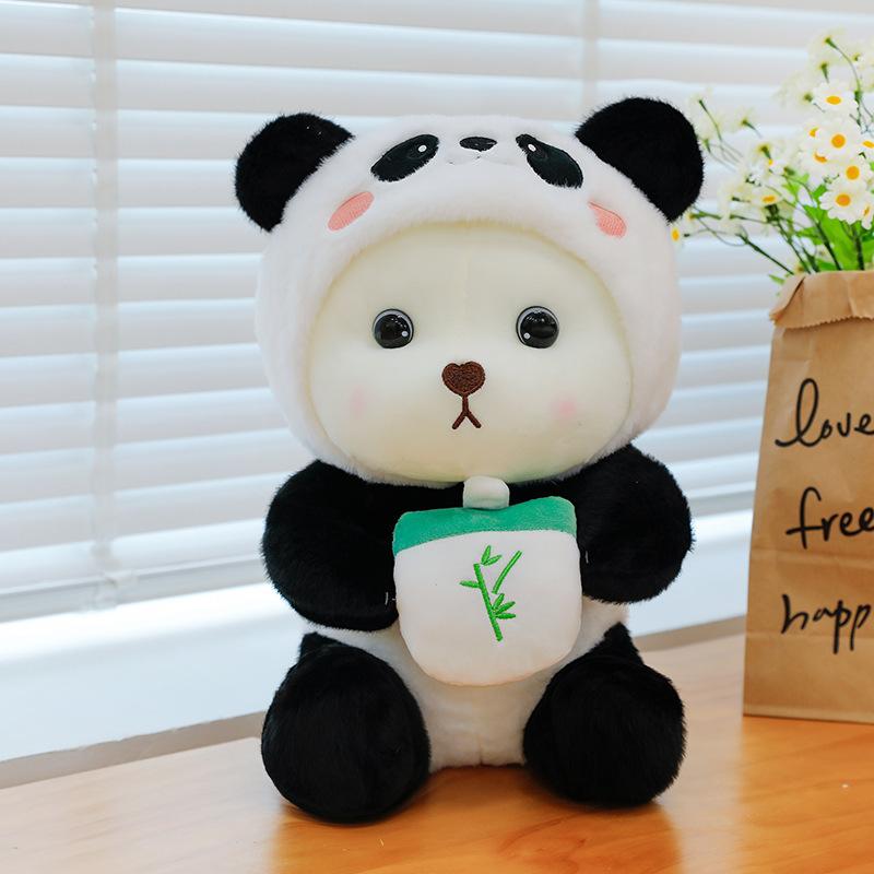 Teddy Bear Doll Drag Pig Unicorn Panda Doll Children'S Birthday Gift Doll Children'S Plush Toy