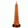 7 9 11 13 layer 3D Model Peach Wood Wenchang Pagoda Tower Statue Souvenir Gift Feng Shui Home Decoration Handicraft