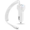 Câble de chargement de voiture compatible avec le chargeur USB Type C Gigabit Station GX6 Adaptateur 12 V-24 V Chargeur de données Adaptateur de charge double 3,1 A 15 W