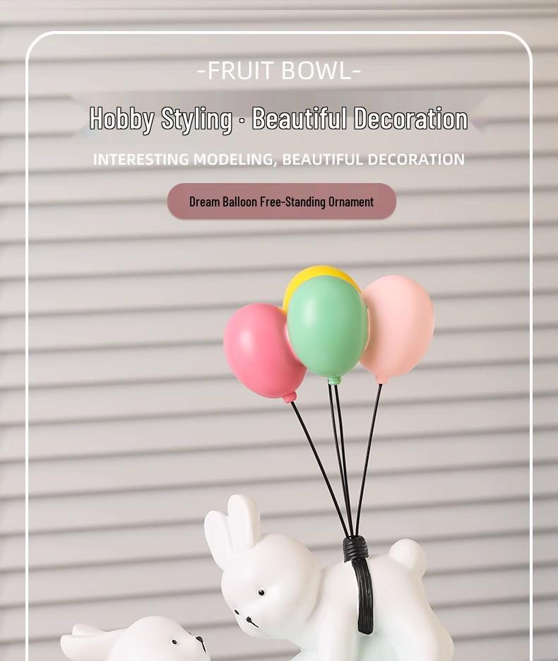 Handmade Cute Rabbit Ornament for Wine Cabinet, Bookshelf, or Living Room Decor
