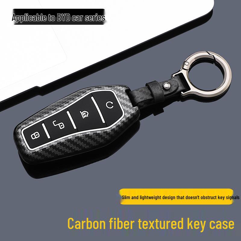 BYD Qin e3 e2 Seal Song Yuan Tang Car Key Carbon Fiber Shell Cover