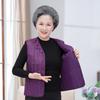 Elderly Women's Winter Cotton Vest - Warm Gilet for Seniors 60s & 70s