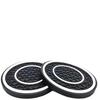 Car Coaster Set: Universal Anti-Slip Round Slot Organizer (2-Piece)