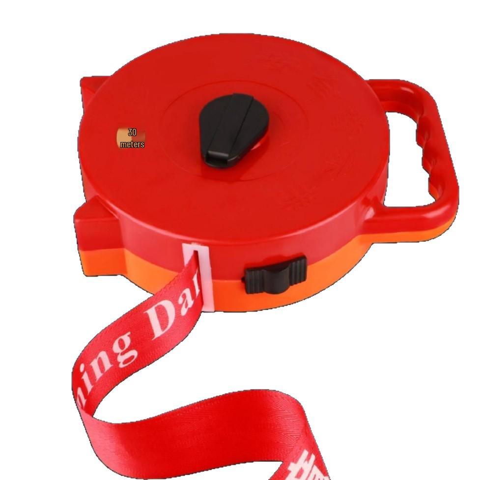 Handheld Retractable Construction Safety Tape: No Entry Isolation Belt