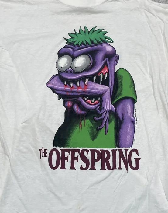 Vintage The Offspring Cotton White Shirt Unisex Concert S To 4XL Unisex T-Shirt