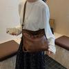 Beliebte Taschen Damen neue Retro-Mode Schulter-Unterarmtasche große Kapazität Schulter-Tragetasche schräge Umhängetasche