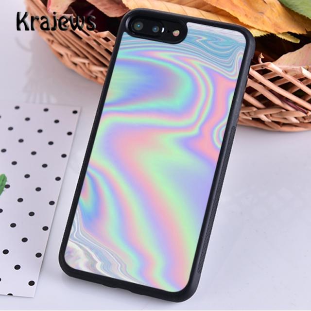 

Голографический Трайповый Чехол для Телефона для iPhone 17 Air 16 15 14 plus 12 13 pro max coque Shell Fundas iPhone 16
