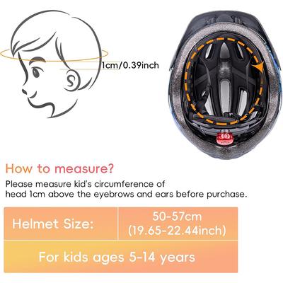 Spot Kinderreithelme mit Rücklicht Verstellbare Fahrradhelme Outdoor-Sport Balance-Bike Reithelme