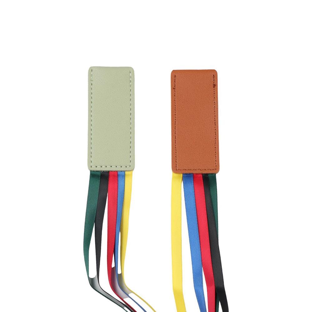 Reading Bookmark Bookmark With Ribbons PU Leather Corner Page Marker Book Reading Sorter Business