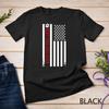 Best Dog Dad Ever American Flag T-Shirt Gift for Best Father Unisex T-shirt