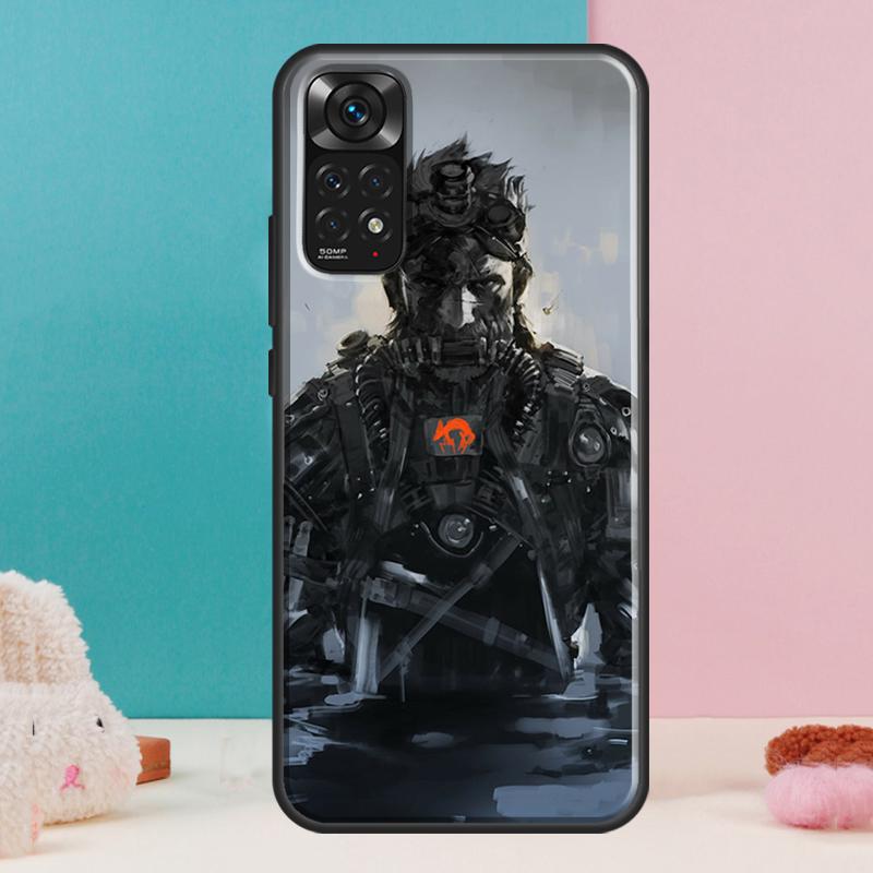 Metal Gear Solid Case For Xiaomi Redmi Note 12 11 10 9 8 Pro 9S 10S 11S 12S Redmi 12C 9A 9C 10A 10C Coque
