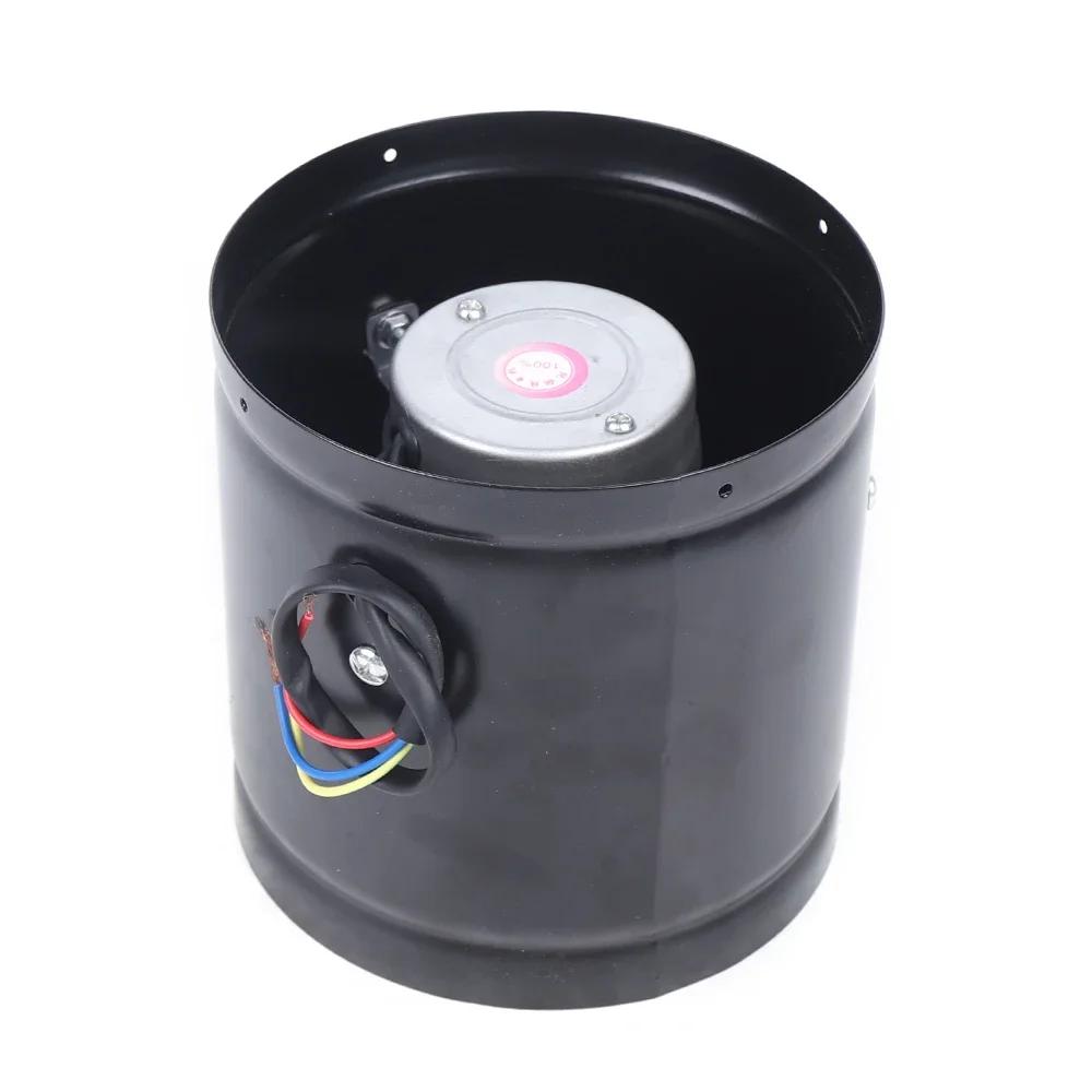 Axial Pipe Metal Blower Bathroom Fan Channel Pipe Fan 500m³/h Channel Duct Extractor Insert Exhaust Fan