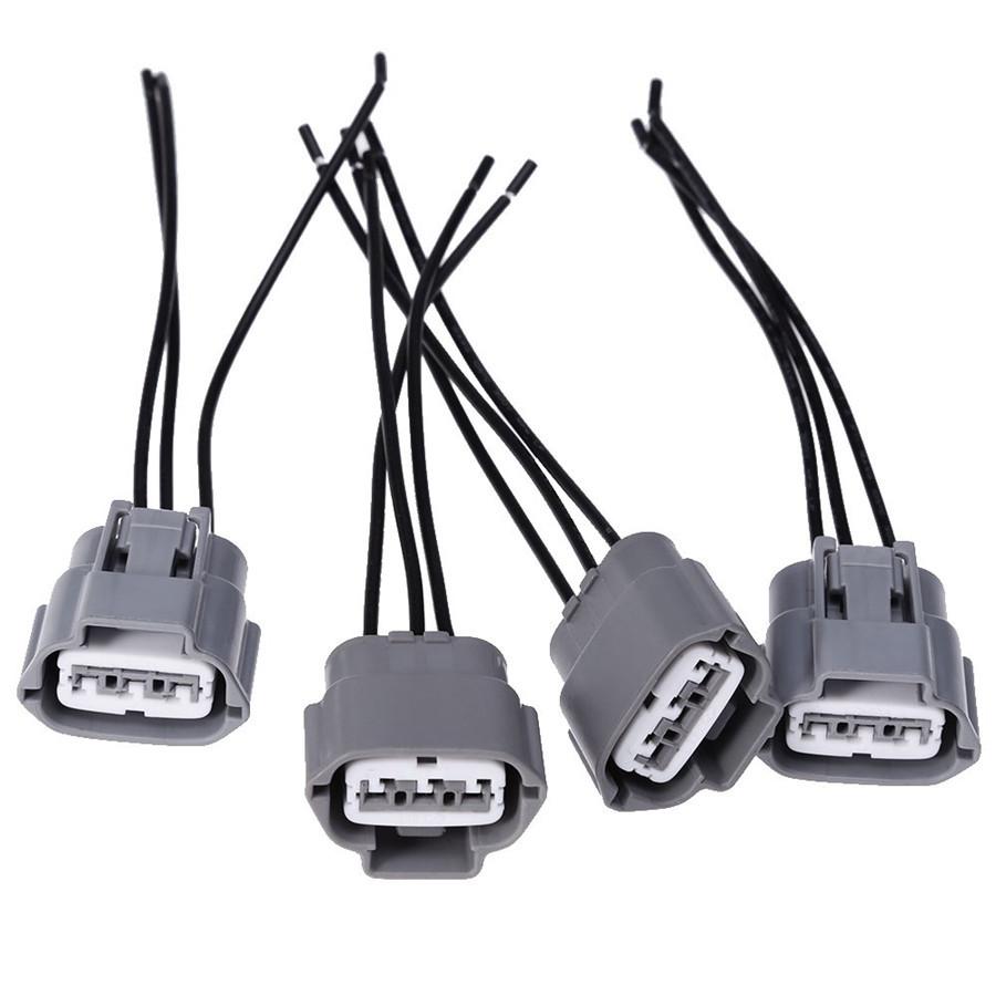 10Pcs Ignition Coil Pack Wiring Harness Connector Plug Harness For Nissan Altima Sentra New