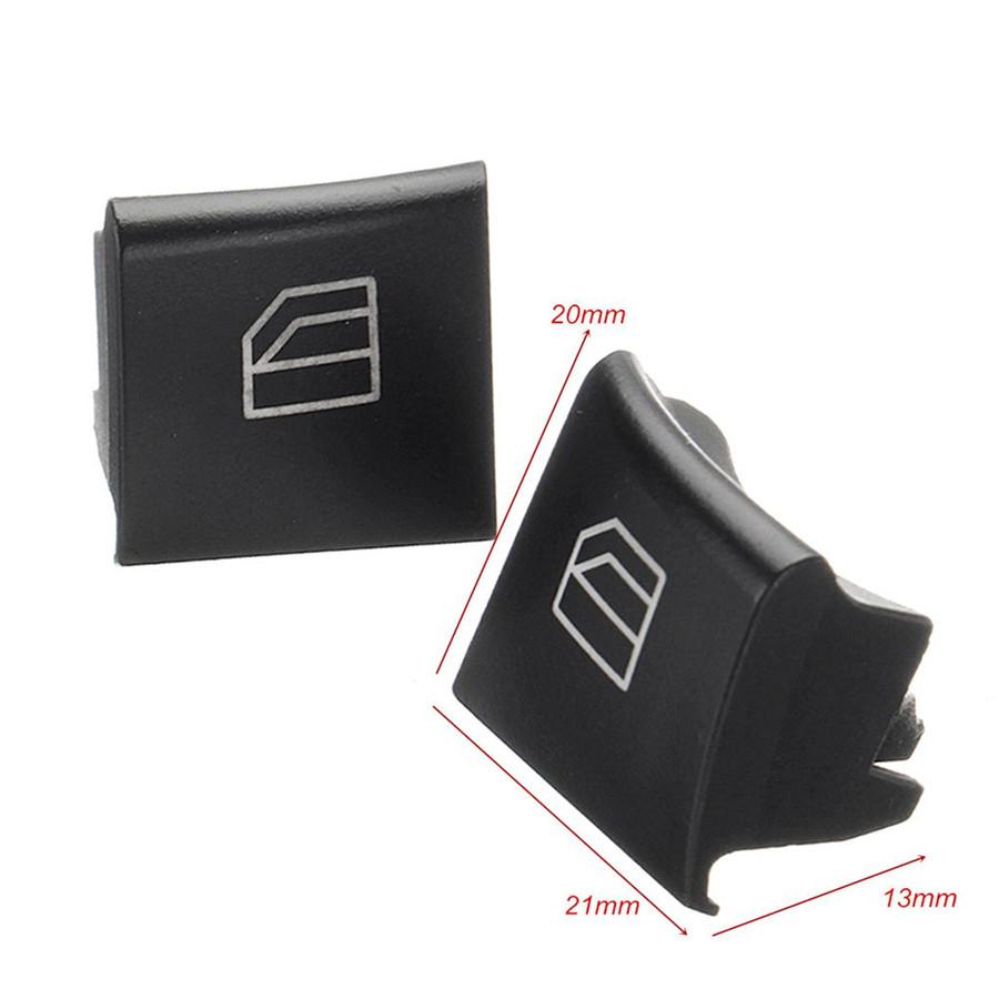 2 stk. Bryterknappdeksler for førervindu for Mercedes ML/GL/R-klasse W164 X164 W251